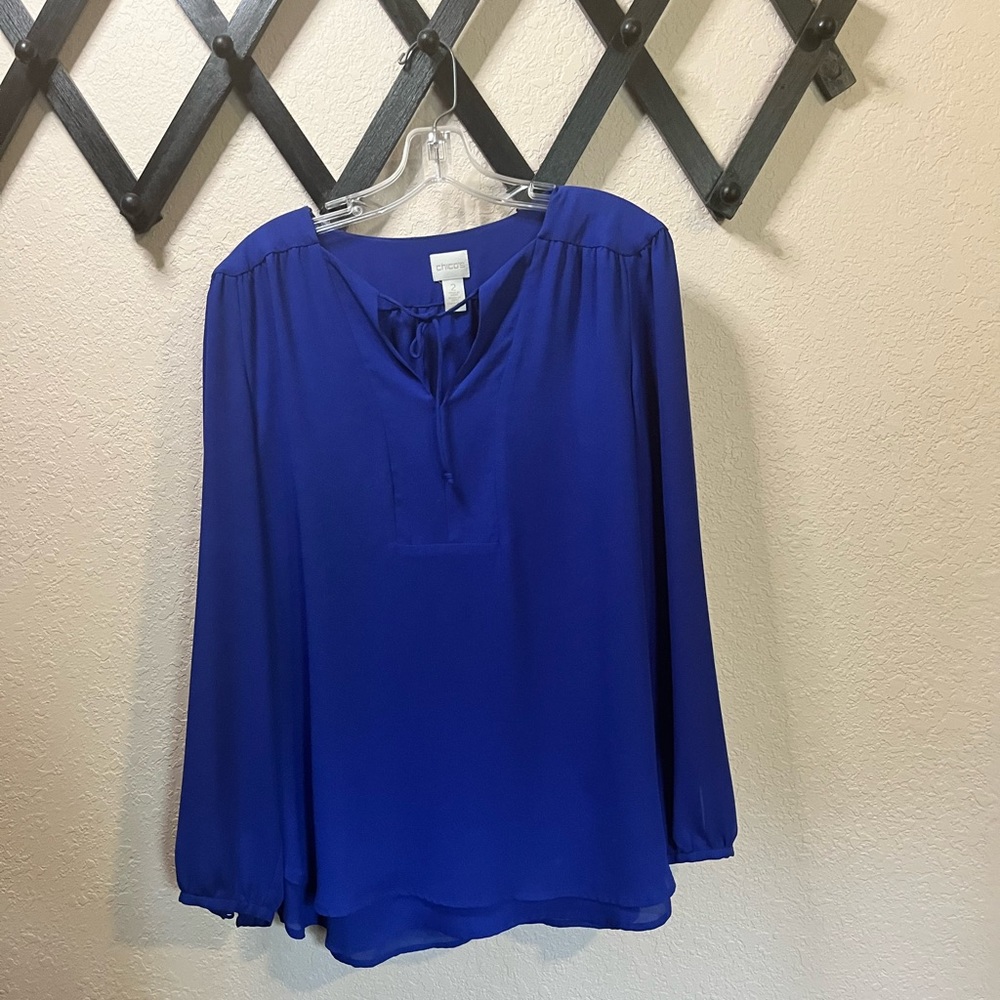 Chico’s Royal Blue blouse